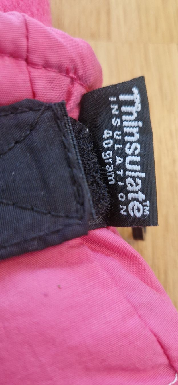 Kinderhandschuhe: Pinke Mädchen Skihandschuhe, Gr. 7 – Gebraucht aus Riehen von Aconitum 2