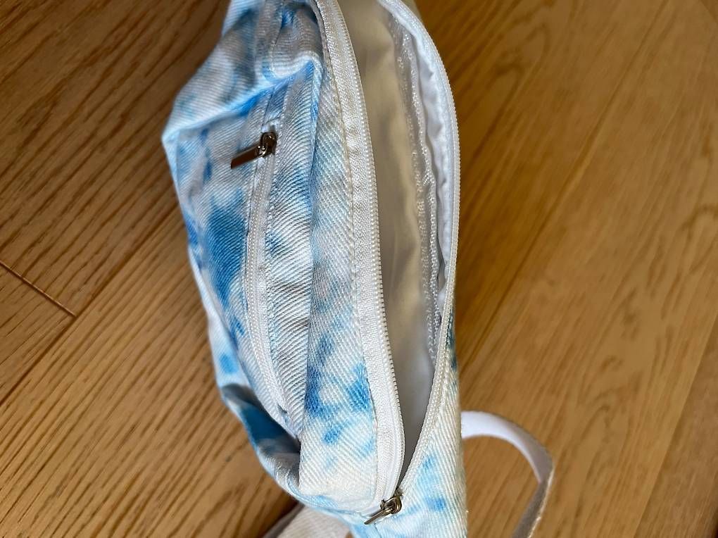 Taschen: Sac banane bleu et blanc – Gebraucht aus Champagne von Marie2108 3