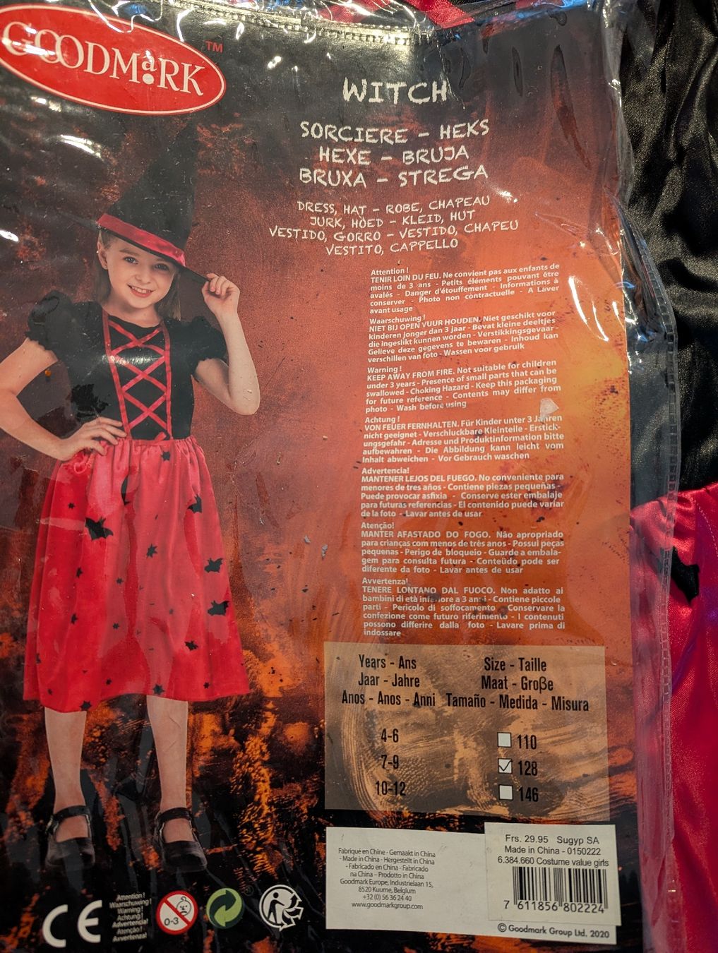 Costumi: Hexe Kostüm – Usato da Wallisellen venduto da Taurusit 1