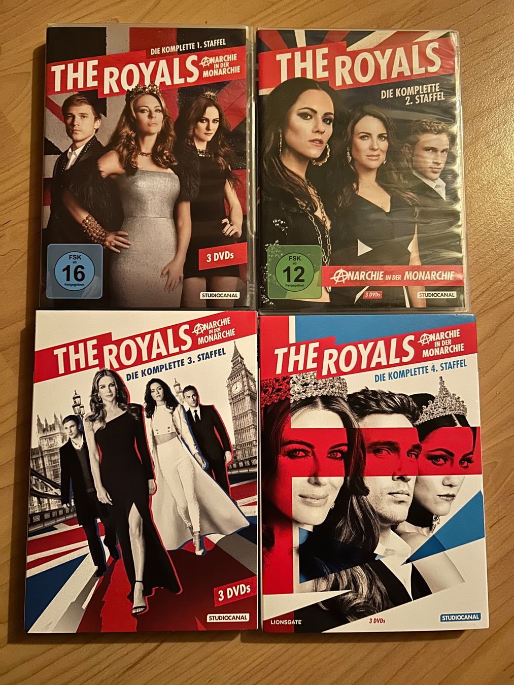Tutti i DVDs: The Royals - Komplette Serie – Usato da Riemenstalden venduto da engels_z