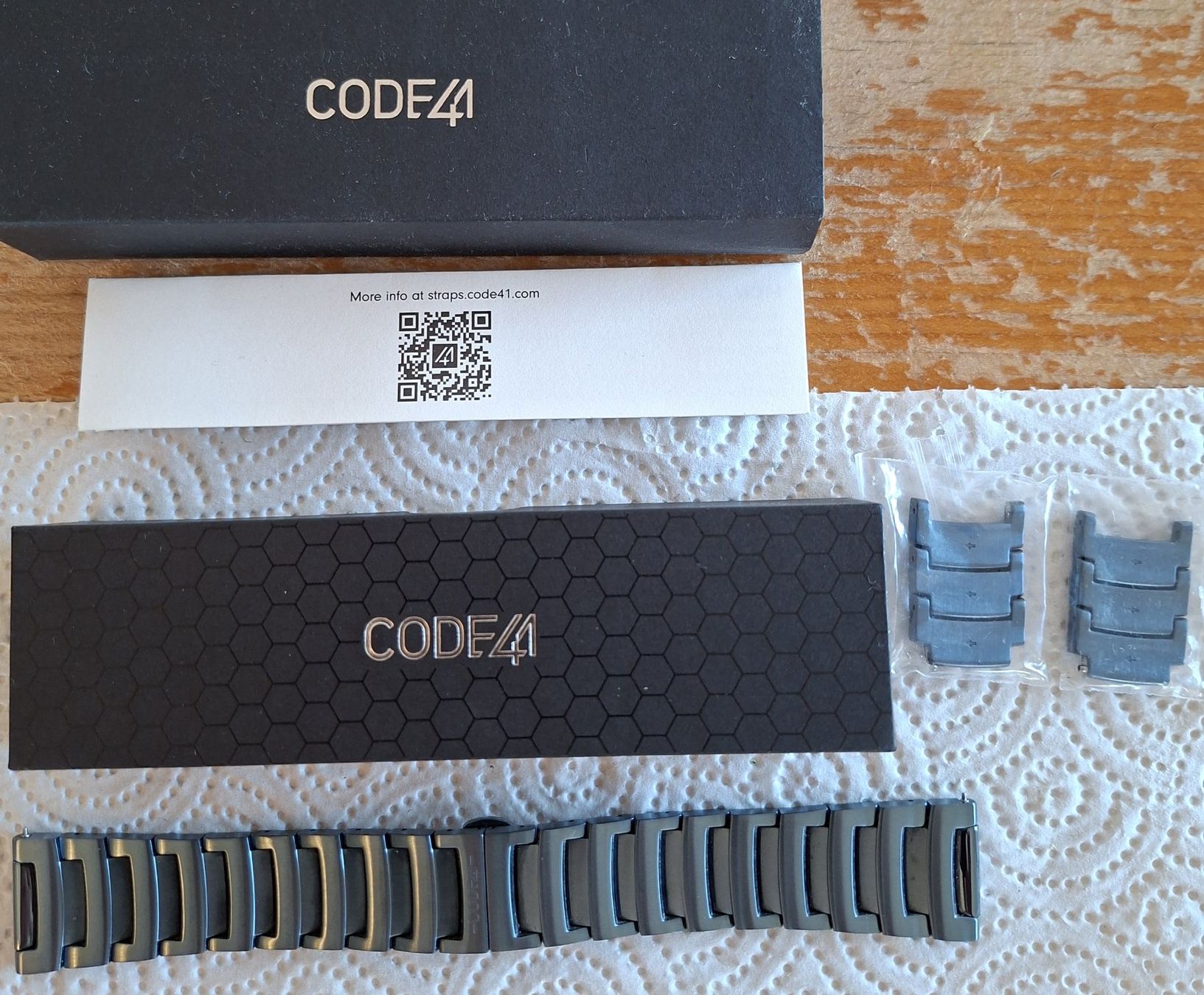 Montres: Code 41, anomaly evolution, bleu-gris. – D'occasion à Lausanne par nieriker 4