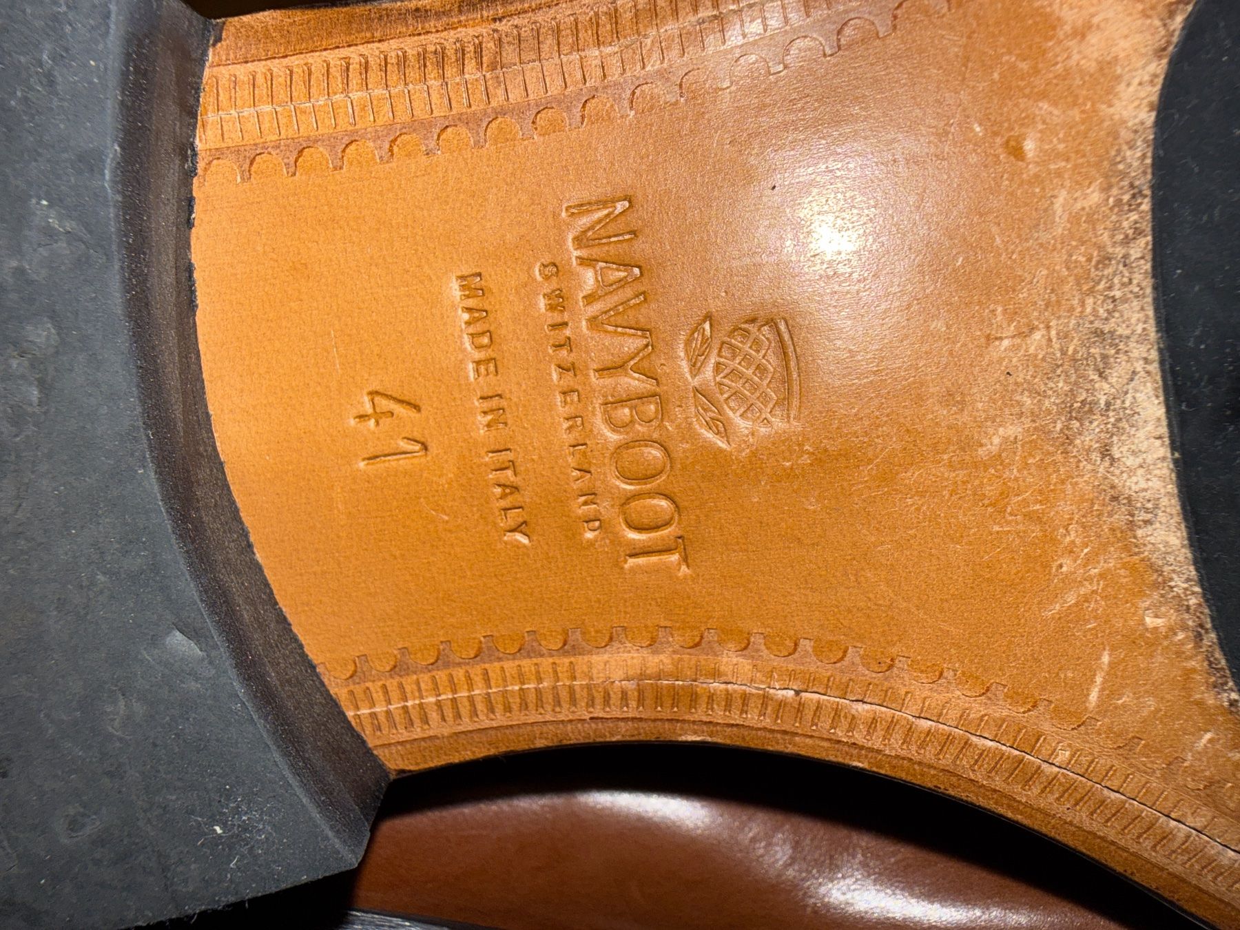 Navyboot Scarpe da uomo: Navyboot Herren Halbschuhe Loafers, Grösse 41 Leder – Usato da Winterthur venduto da britsi 7
