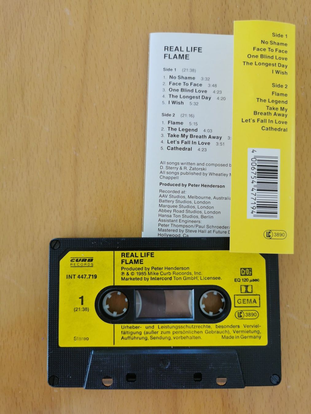 Musicassette: Real Life - Flame, Kassette – Usato da St.Gallen venduto da Tamal0204 1