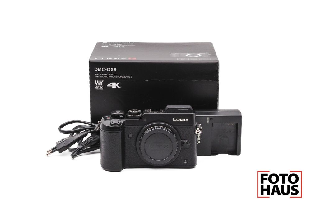 Panasonic LUMIX DMCGX8 Foto Video Kamera 4K Spiegellos Kaufen auf