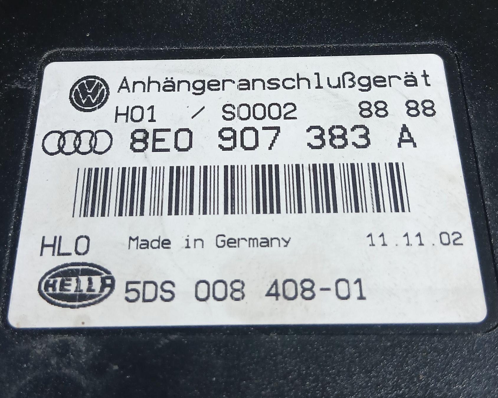 VW Tutti pezzi di ricambio auto: Boîtier remorque VW Touareg 2002-2010 – Usato da la heutte venduto da Auto-stock 1