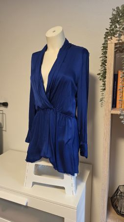 Mango Jumpsuit blau Grösse M guter Zustand