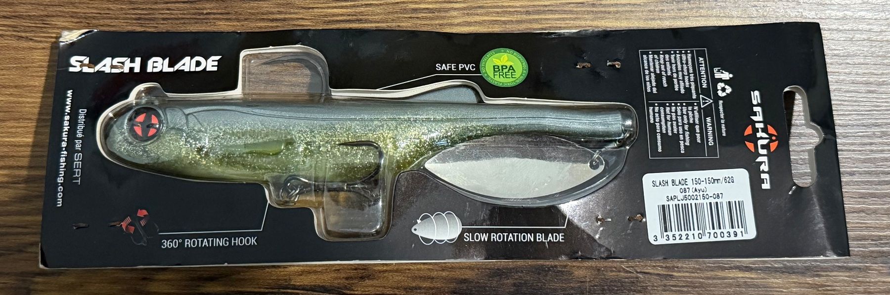 Köder: Sakura Slash Blade 4er Mixset - Set 12 – Neu und originalverpackt aus Widnau von Fishingtackle_Oggy 2