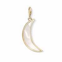 Thomas Sabo Charm Anhänger Mond Perlmutt Neu