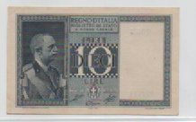 LIRE 10 IMPERO - ANNO 1944 - ITALIA