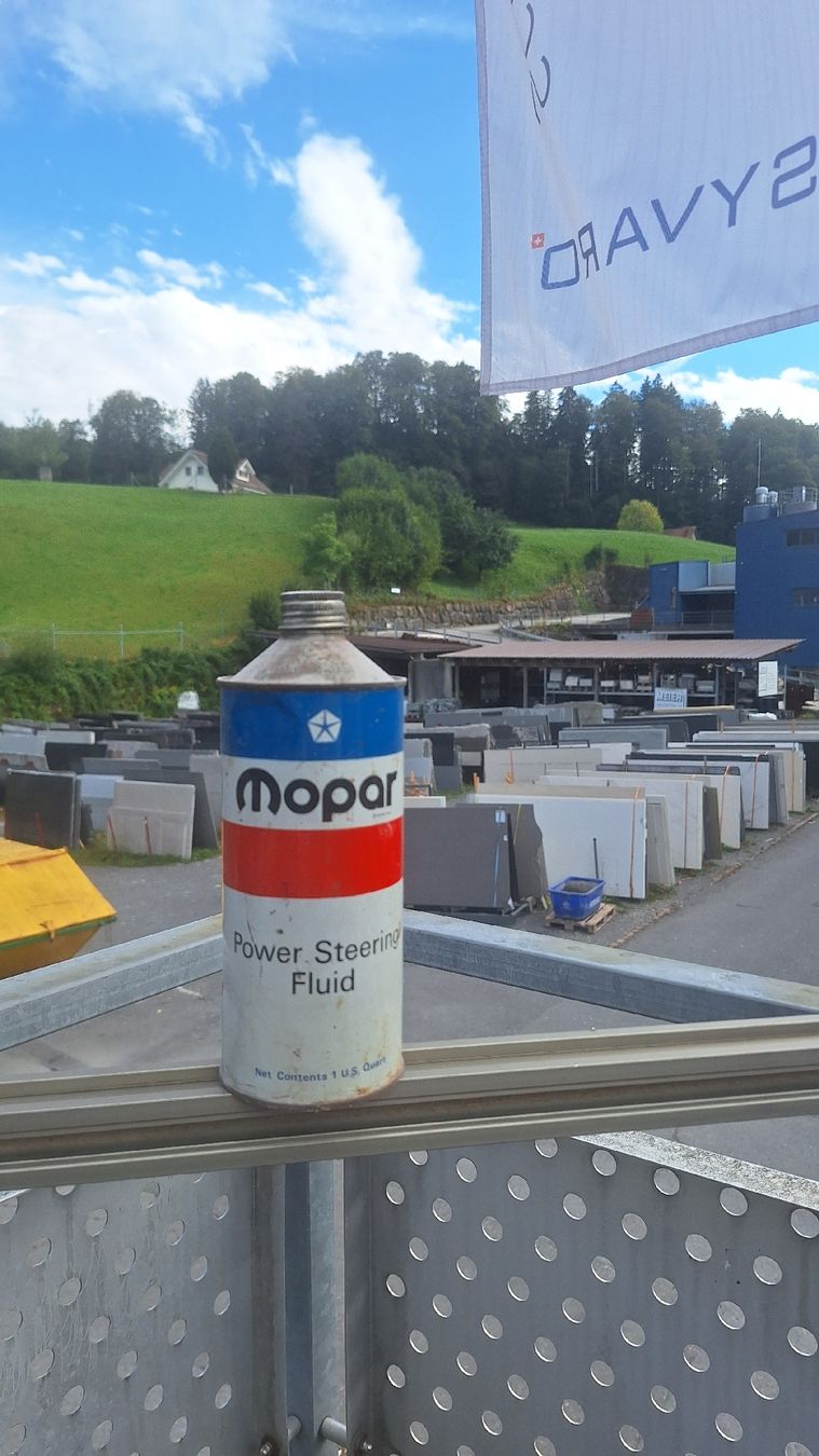 Alle Autoersatzteile: Mopar Power Steering Fluid Dose Metall 1 US Quart – Gebraucht aus Ibach von mkiten