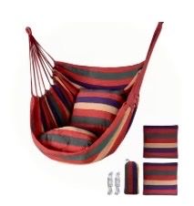 Poltrone pensili da giardino: Hängesessel 2er Set mit Kissen neu – Nuovo e nell'imballaggio originale da Mümliswil venduto da littledogshop 1