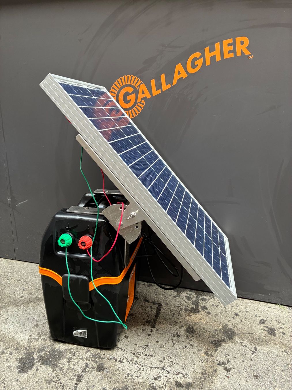 Dispositivi a energia solare: Gallagher B200 mit SolarPanel 30W – Usato da Barberêche venduto da Petitsuisse10