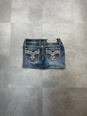 Rock Revival Vintage Jeans Rock – Grösse XS