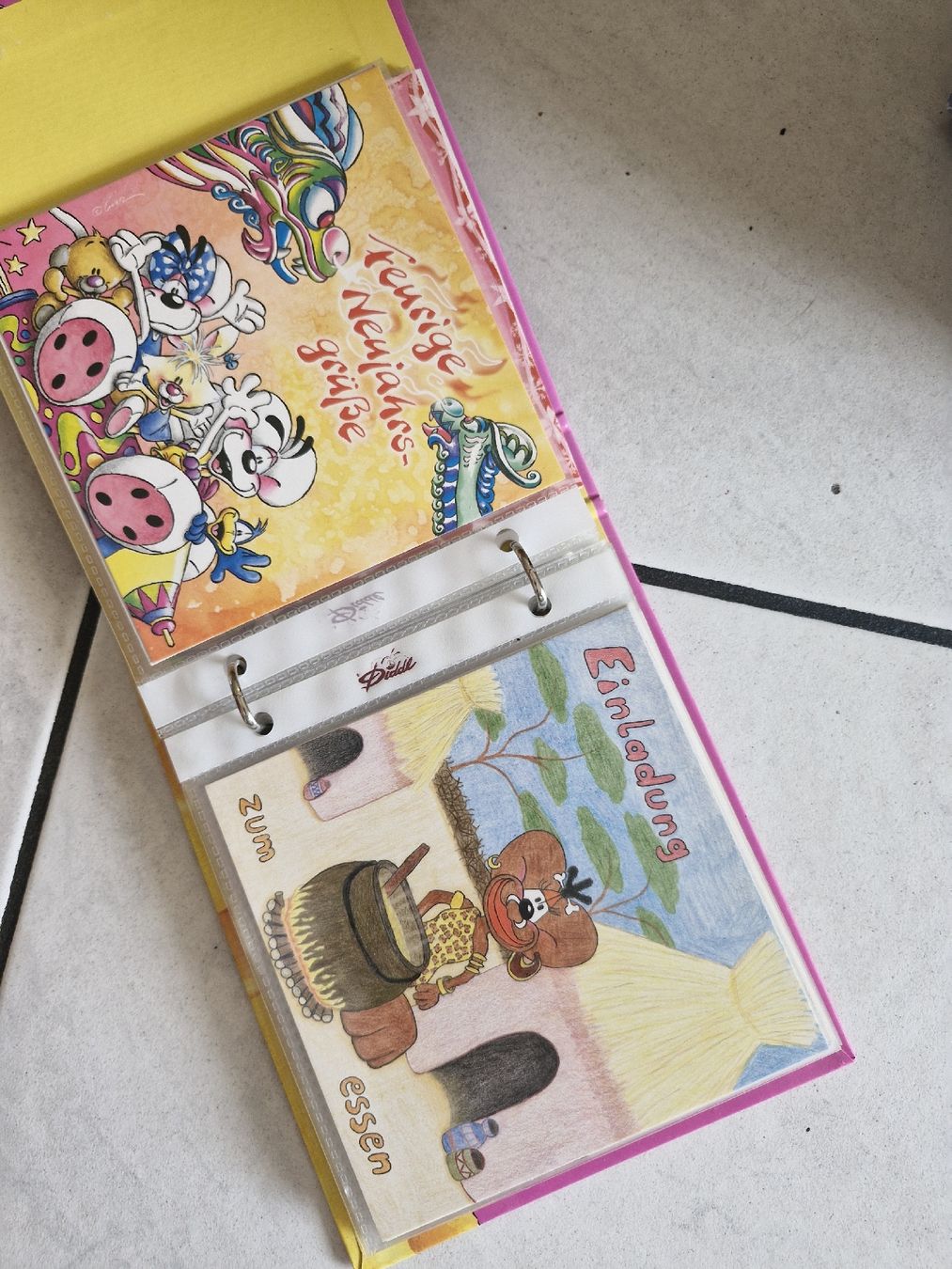 Blocchi: Diddl Postkarten inkl. CD – Usato da Niederhasli venduto da bekka_no 5