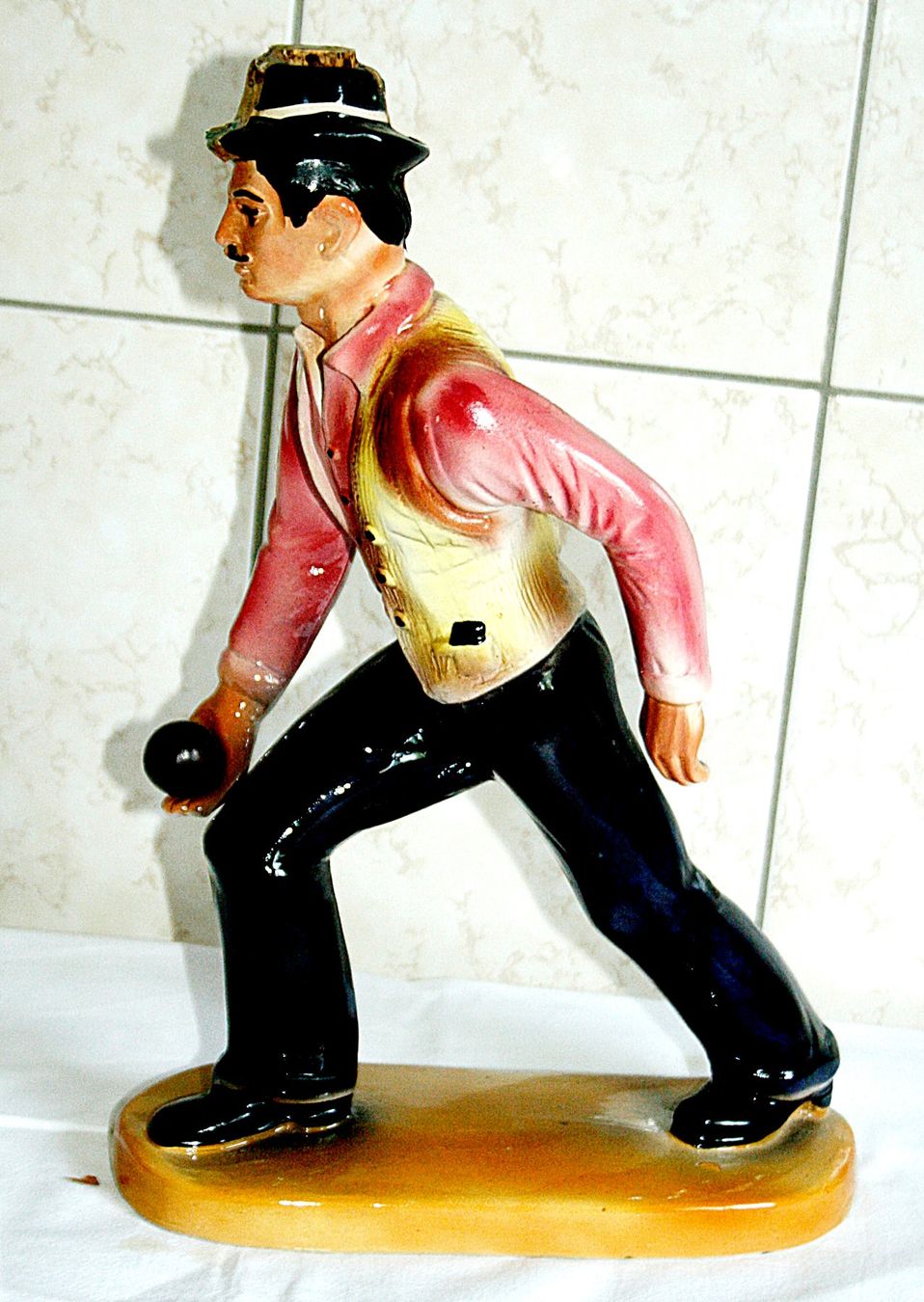 Figuren: Crappa-Flasche Boggia Spieler – Gebraucht aus Baar von 2cvbaar