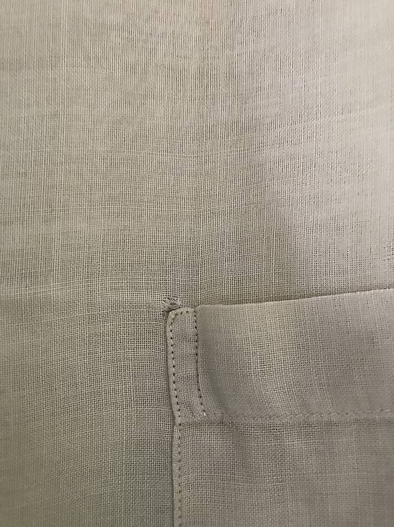 Camicie: Zegna Luxushemd Leinen Gr. 43(17)  – Usato da Küsnacht ZH venduto da Mappel 3