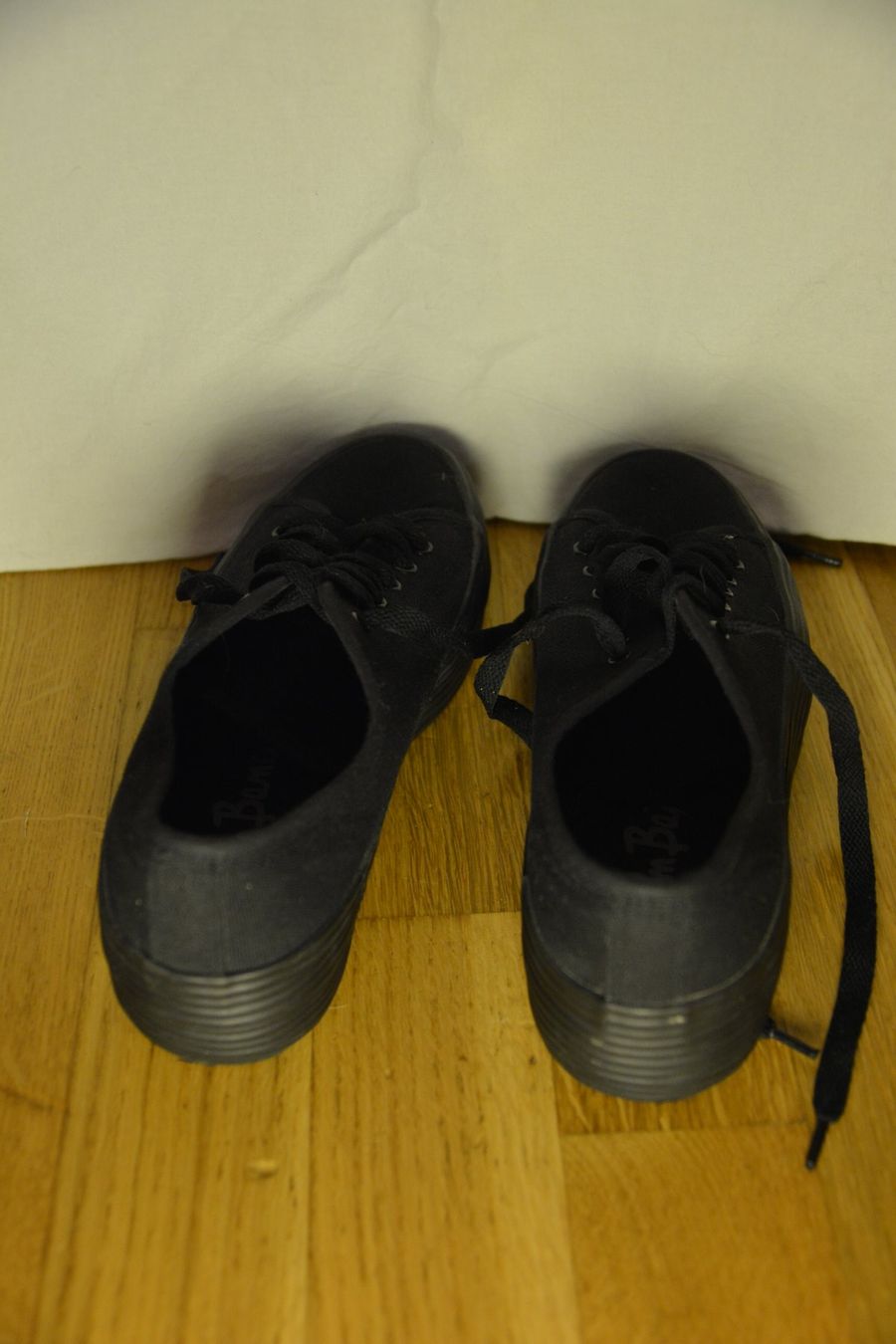 Scarpe da uomo: Schwarze Sneaker Plateauschuhe  "John Baner" Gr.38 – Usato da Bern venduto da plant_nerd 8