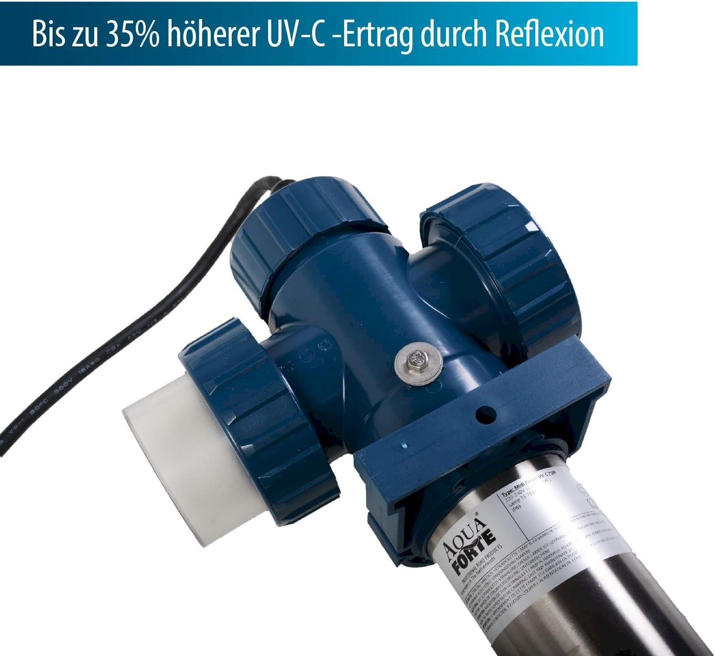 Pumpen & Teile: AquaForte Midi Power UV-C Teichklärer T5 – Neu und originalverpackt aus Bottighofen von zaap 2