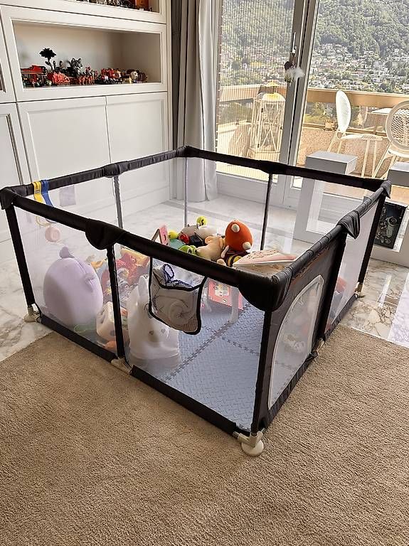 Lauf- & Sicherungsgitter: Box bambini – Gebraucht aus Porza von gia_r6bs