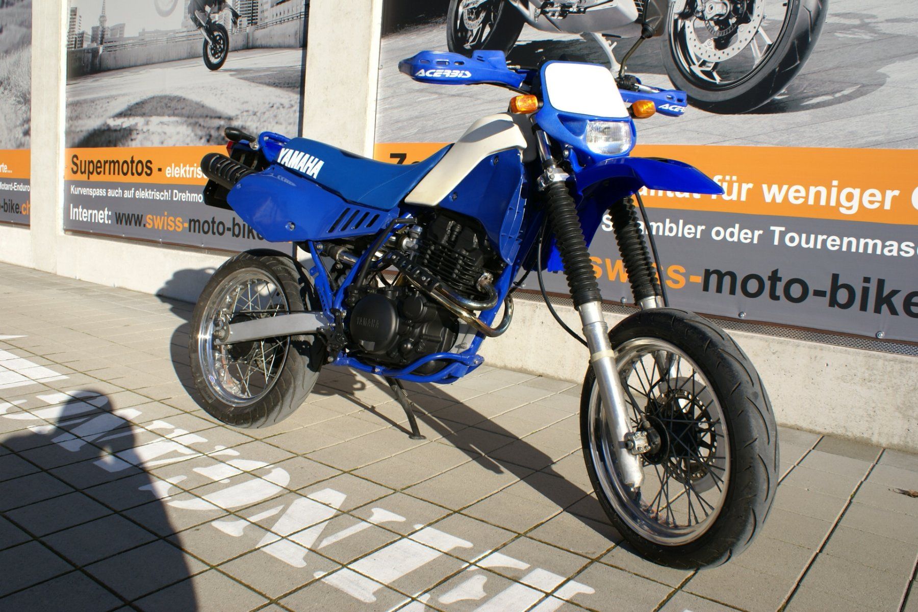 Yamaha Strada: Yamaha TT 350 Supermoto – Usato da Seewen SO venduto da Swiss-moto-bike