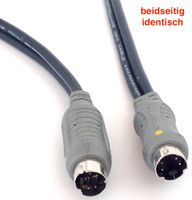 S-Video Verbindungs-Kabel MiniDIN 4pol ca.4,99-5,04m ST/ST