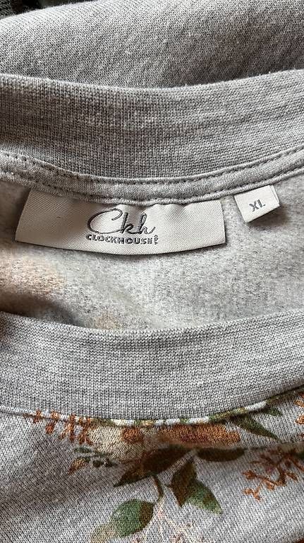 Maglioni & Felpe: Grauer Blumen-Sweater XL – Usato da Baden venduto da Chrisenft 2