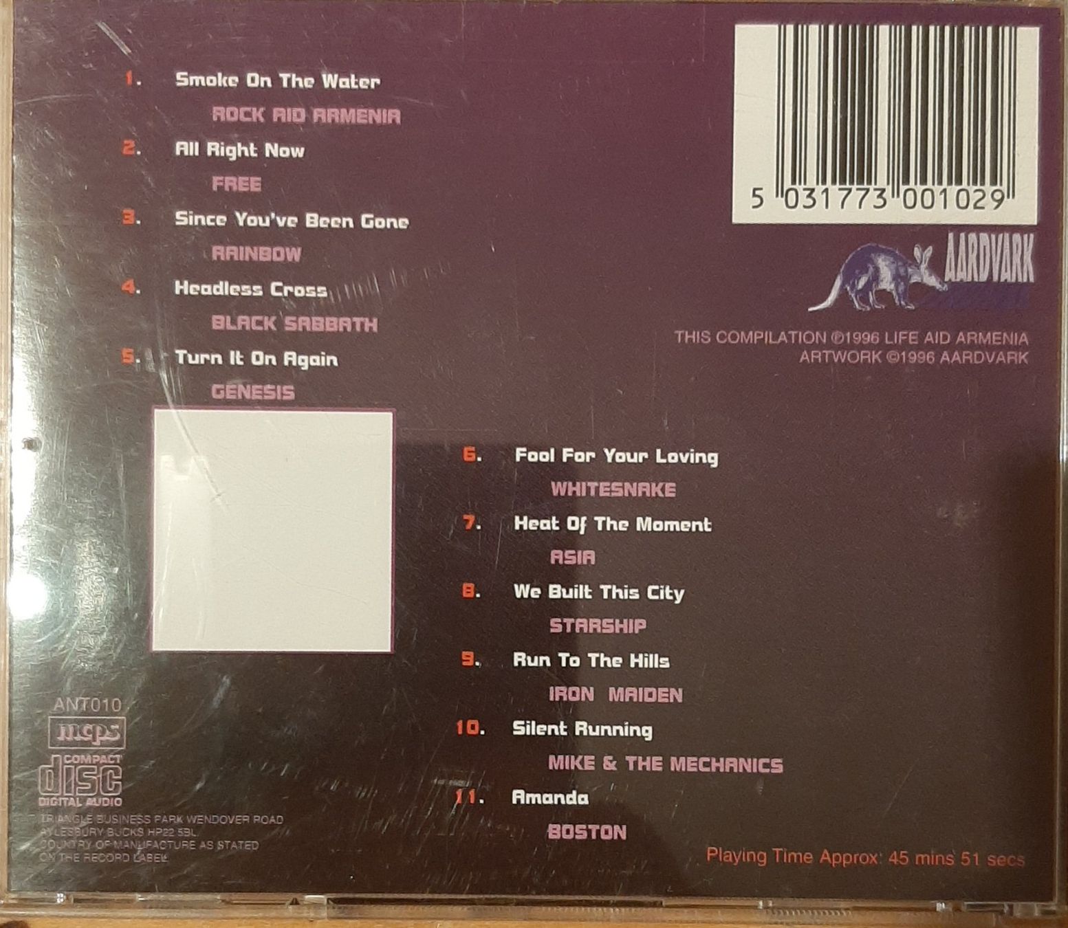 CD: The Earthquake Album, CD, Rock Compilation, Sampler – Usato da Amriswil venduto da Celini3 1