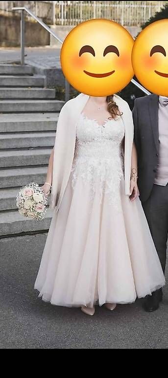 Vestiti: Brautkleid 7/8 gr.46 – Usato da St. Margarethen TG venduto da jda_95gd