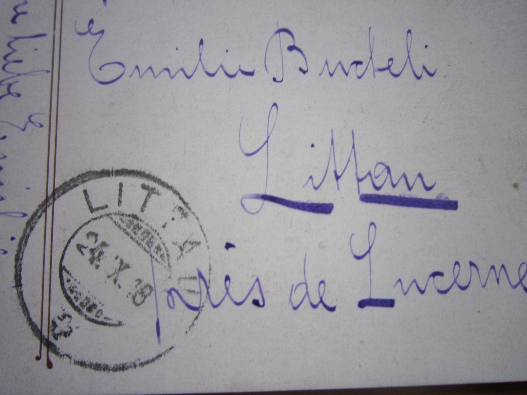 Cartes postales: No 8 Postkarte Nuage 1918 – D'occasion à Gordola par Polentaefung 5