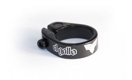 MTB 35mm Sattelklemme zum Schrauben - schwarz eloxiert