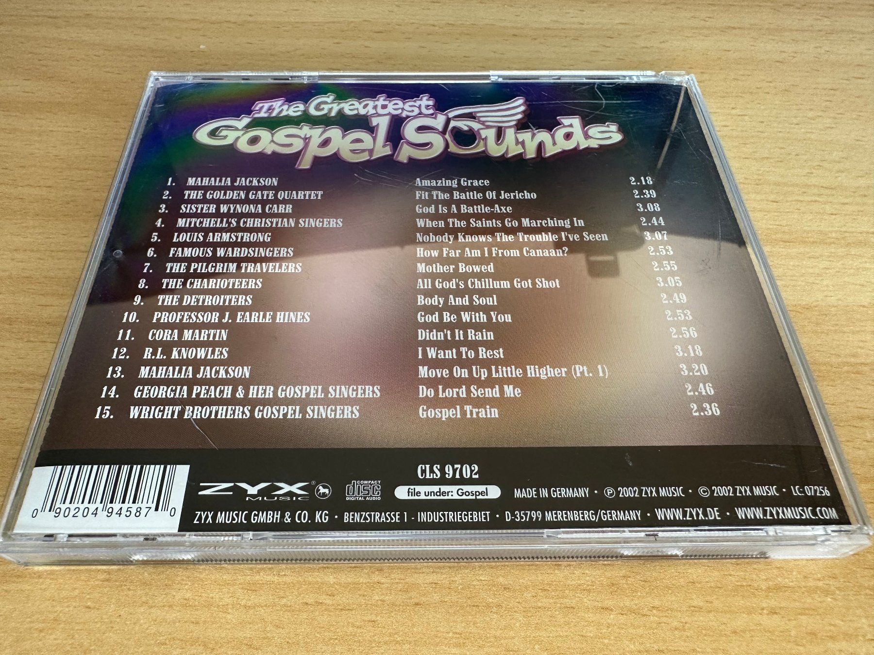 CDs: Various – The Greatest Gospel Sounds – Gebraucht aus Rikon im Tösstal von Alpenmutz 1