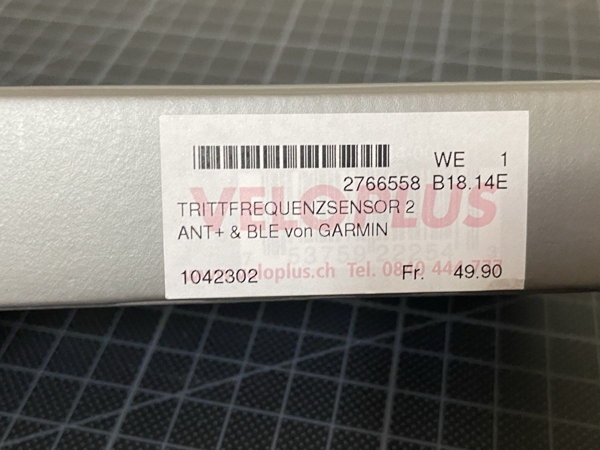 Garmin Ersatzteile: Garmin Cadence Sensor 2 – Neu und originalverpackt aus Brüttisellen von hello789 1
