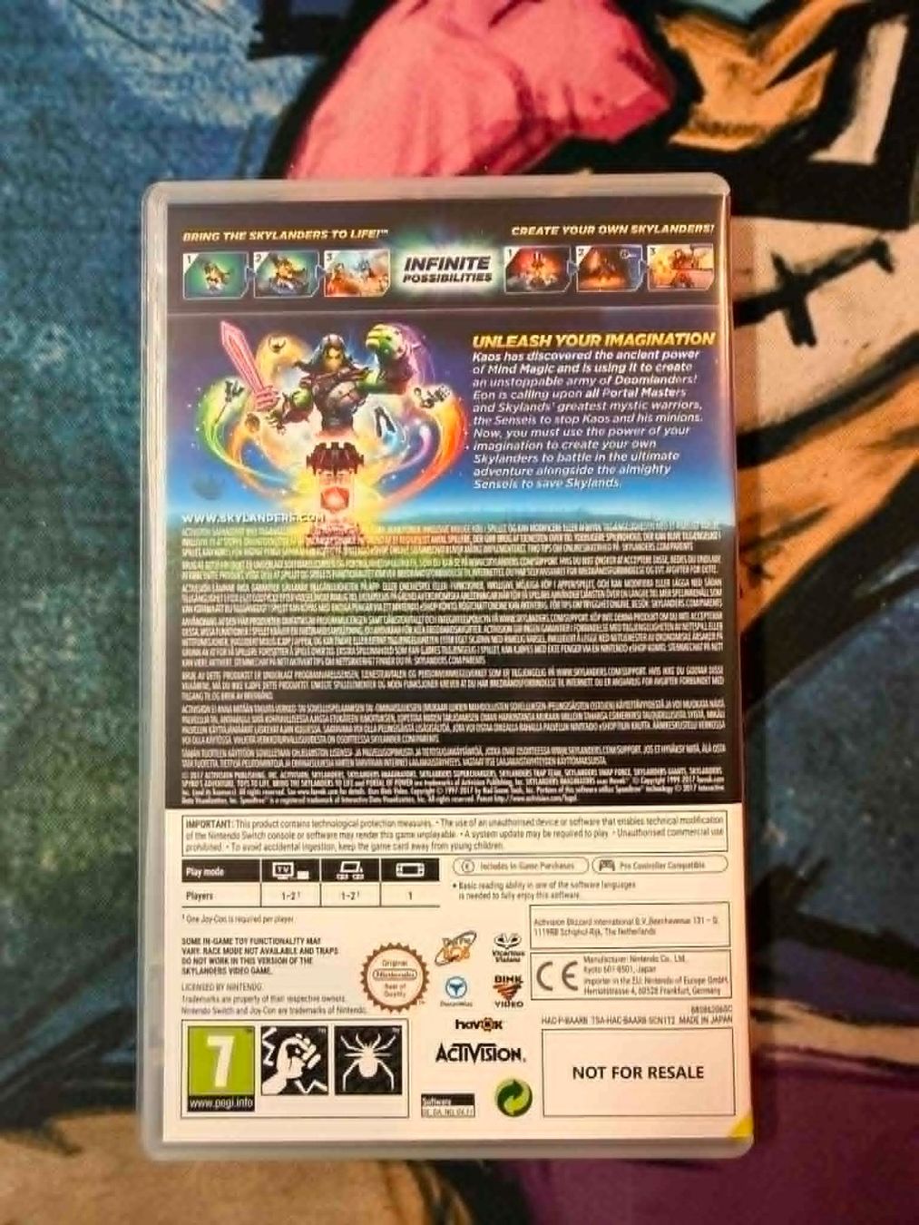 Nintendo Giochi: Skylanders Imaginators Nintendo Switch – Usato da Giubiasco venduto da Ticinerd 1