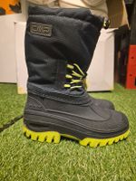 CMP Winterstiefel blau gelb Grösse 35 