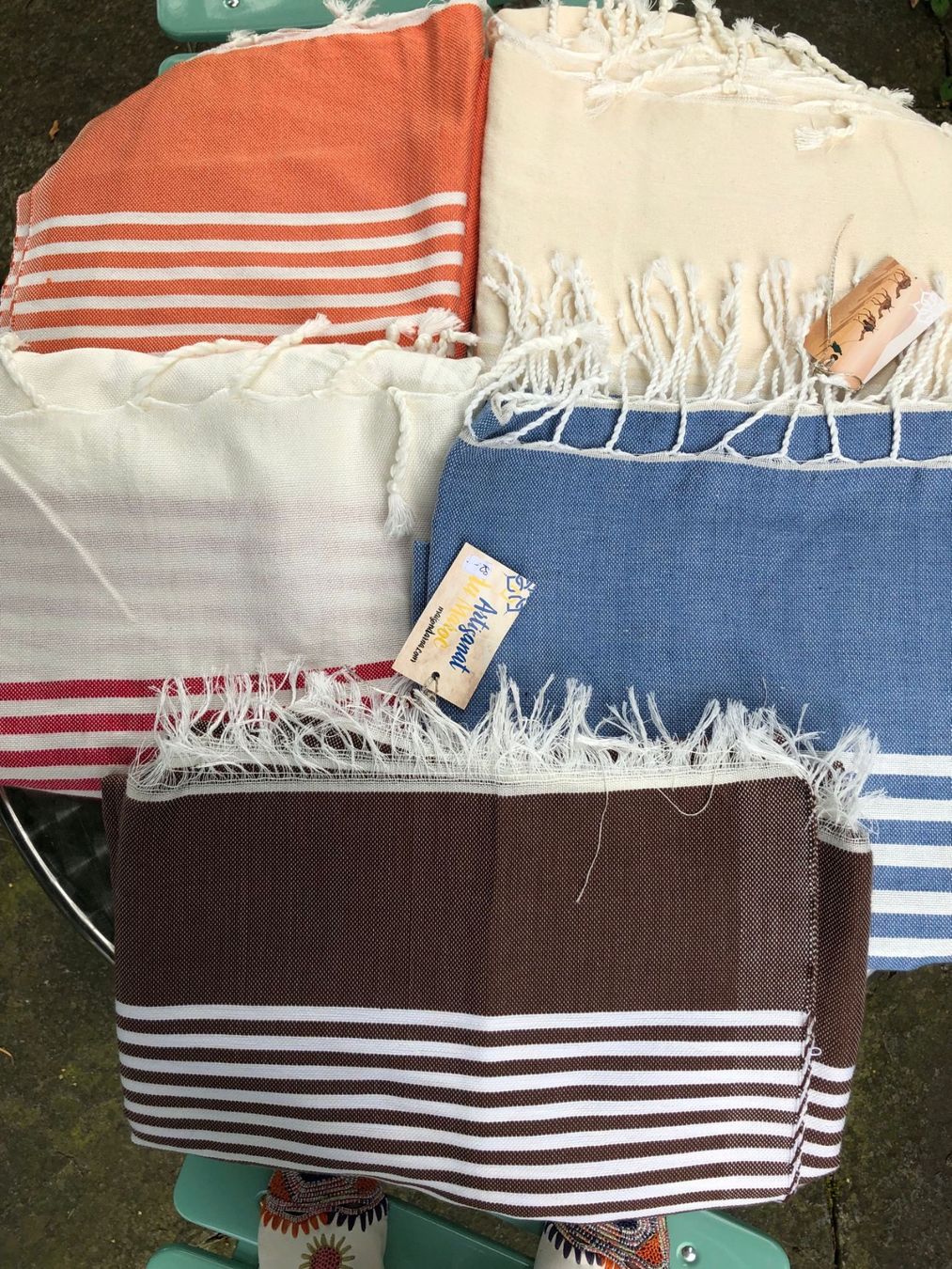 Badetücher: Hamamtuch aus 100% Baumwolle - neu! – Neu und originalverpackt aus Hochdorf von jayayoga 3
