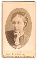 Fotografie Portrait Victoria, Kronprinze