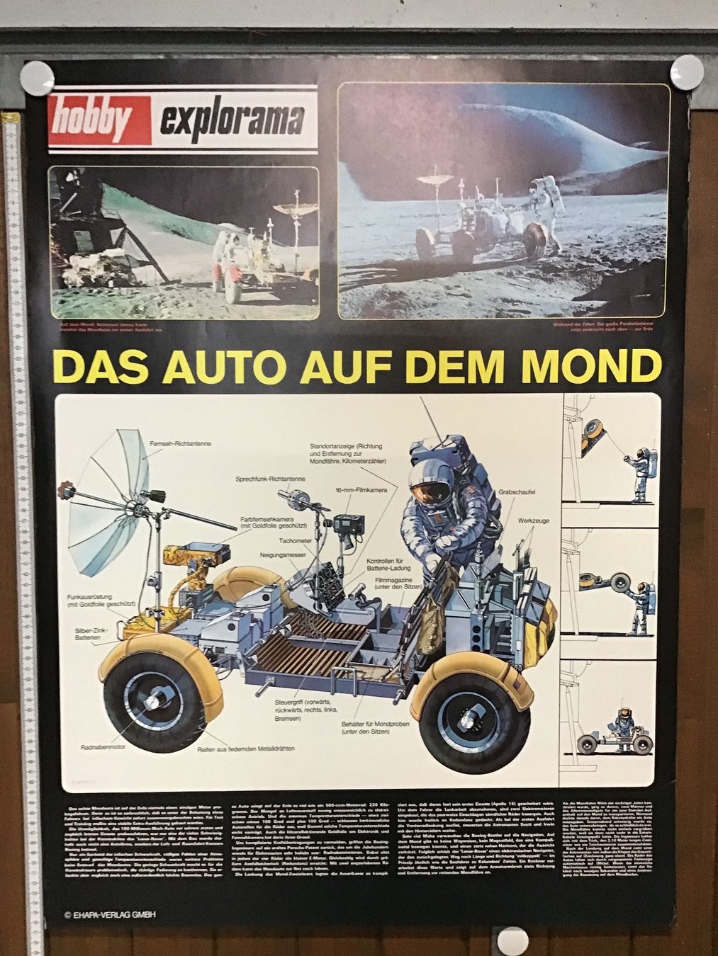 Foto & Immagini: Mondauto Poster Hobby Explorama Vintage 1972 – Usato da Männedorf venduto da Modell-Spezialisten