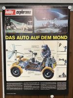 Mondauto Poster Hobby Explorama Vintage 1972
