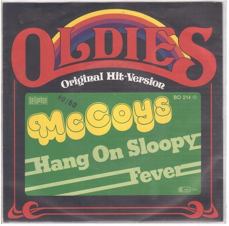 Dischi in vinile: McCoys  --  Hang on sloppy  Single7 – Usato da Rheinau venduto da asteng