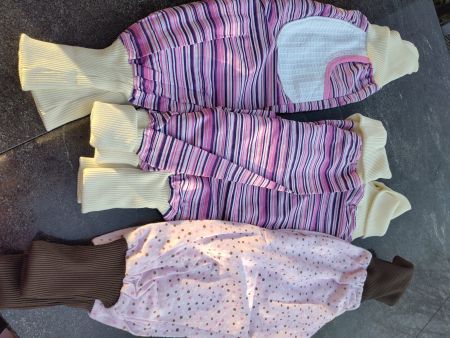 3 Pumphosen rosa Girl streifen Punkte Neu Gr. 92/98