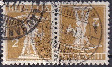 Alle Briefmarken: Kehrdruck K2 SBK 50.-!!! – Gebraucht aus Samnaun-Compatsch von Muckimu