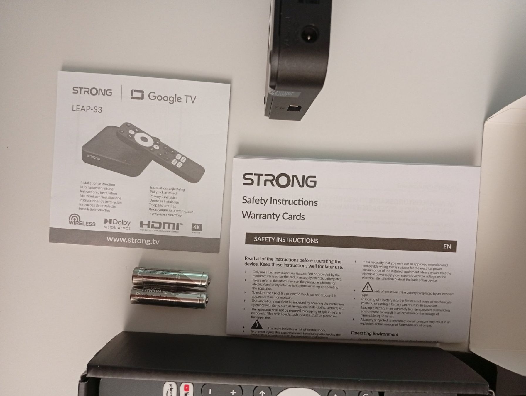 Google Systèmes audio & multimédias: Strong LEAP -S3 Google TV – Neuf avec emballage d'origine à Villars-sur-Glâne par dadj01 3