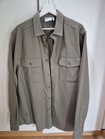 ASOS DESIGN Overshirt Khaki XL Tall New Condition