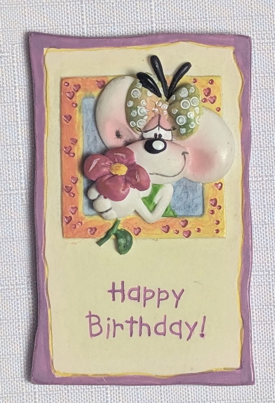 Magnete: Vintage DIDDL Magnet Happy Birthday – Neu (gemäss Beschreibung) aus Wängi von ABIZONE-86