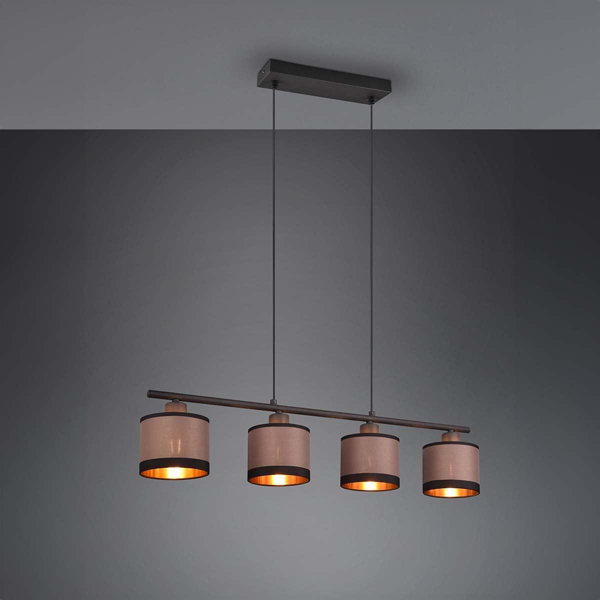 Lampadari & plafoniere: Pendelleuchte, 4er Spot, 75 cm x 12 cm – Nuovo (secondo la descrizione) da Kreuzlingen venduto da Smart-Light