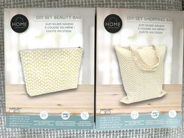 🟢 Set à coudre DIY - Shopping + Beauty BAG - NEUF zum nähen
