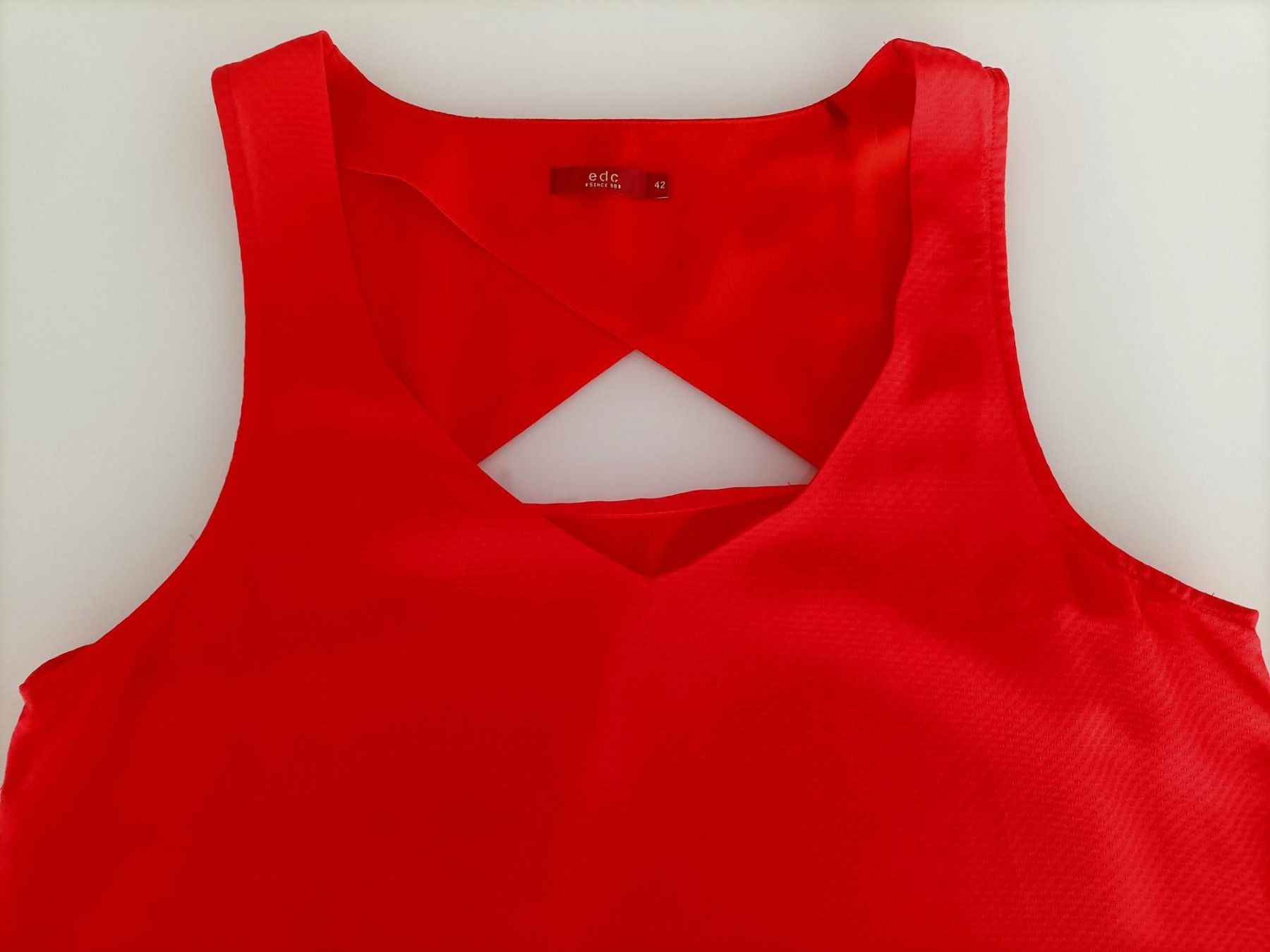Vestiti: Damen - Kleid von EDC rot Gr. 42 – Usato da Obergösgen venduto da as5_622v 2