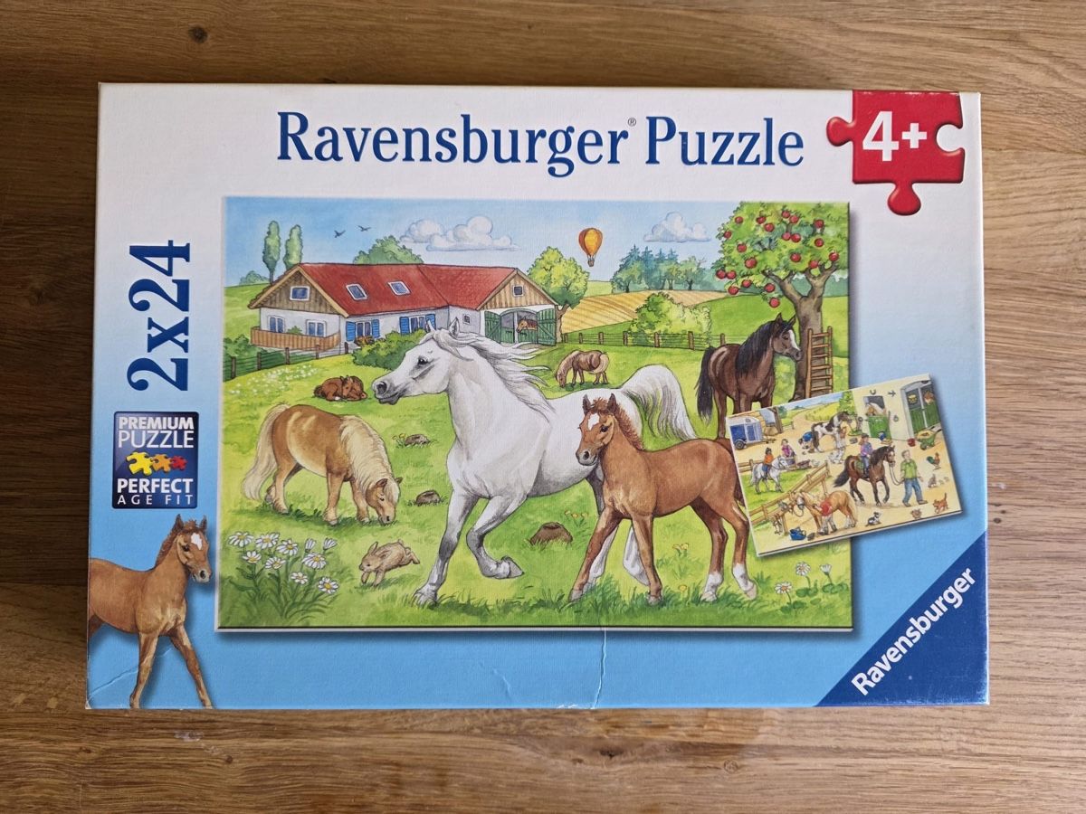 Ravensburger Puzzles: Zwei Puzzle Pferde – D'occasion à Bonstetten par Visor9