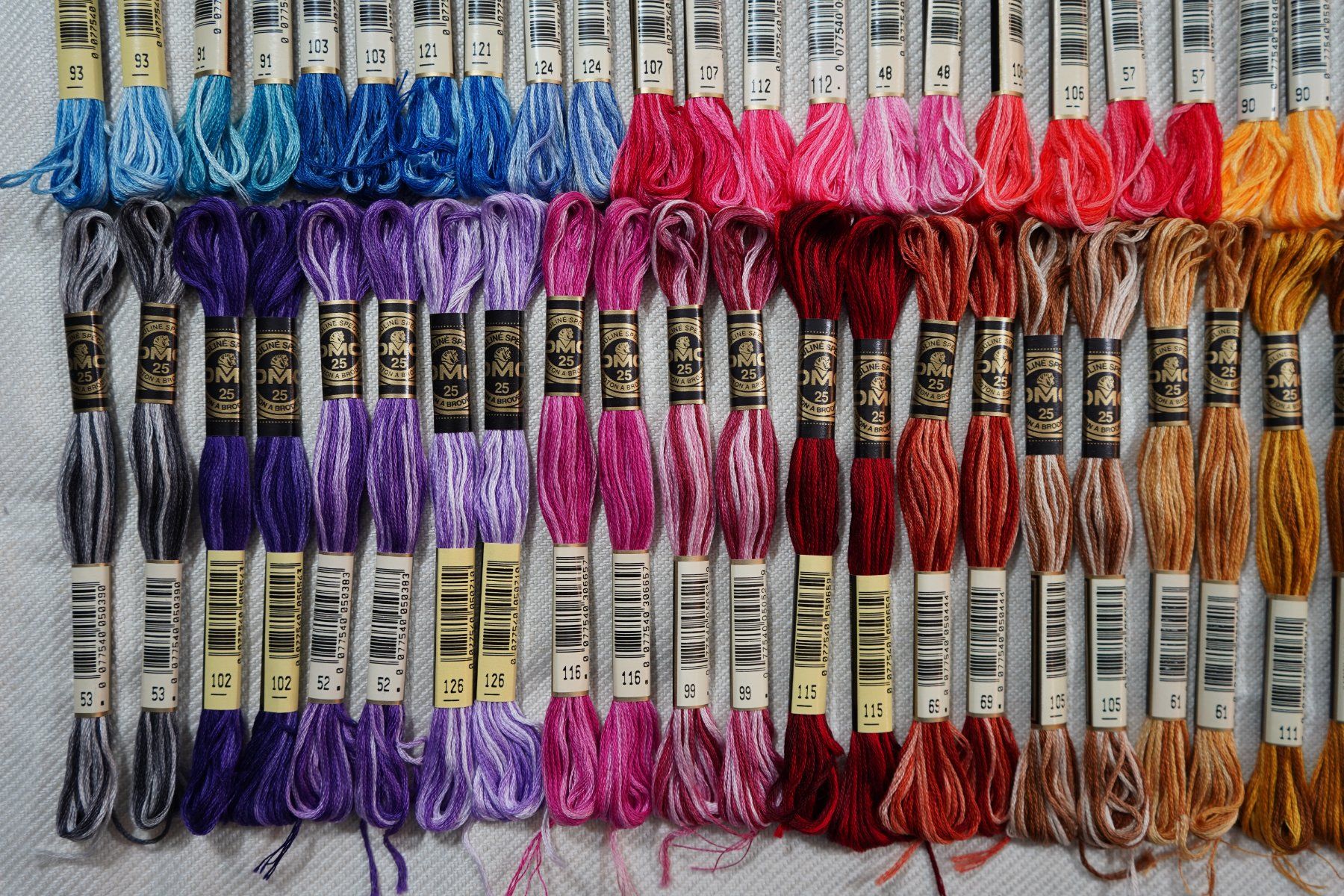 Cordicelle & Fili: 56 DMC Mouliné Spécial Multicolor Art 117 - LOSB3 – Nuovo e nell'imballaggio originale da Mels venduto da DACRI 4
