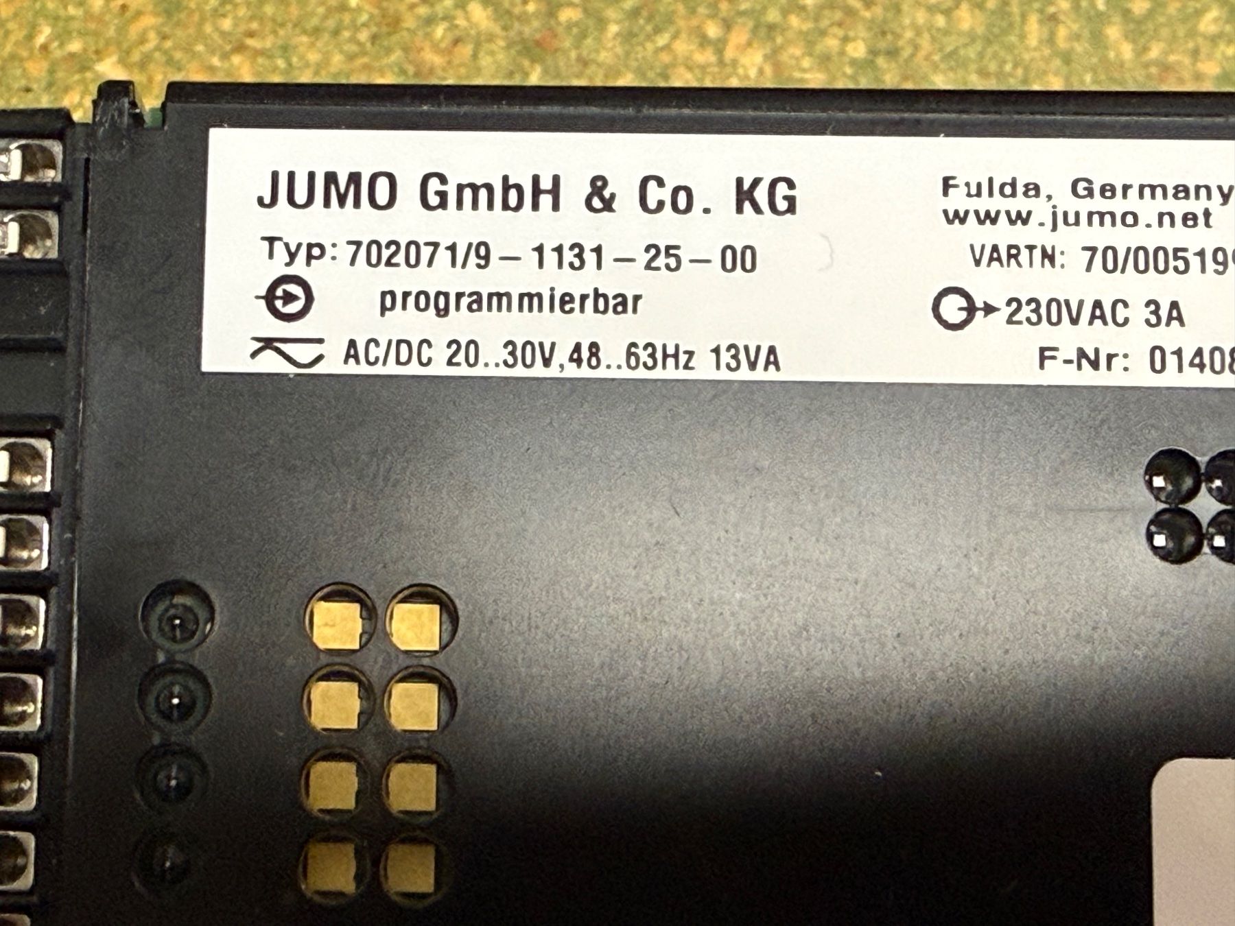 Componenti elettronici: Temperaturregler JUMO cTRON  702071 – Nuovo (secondo la descrizione) da Rudolfstetten venduto da Aldo100 2